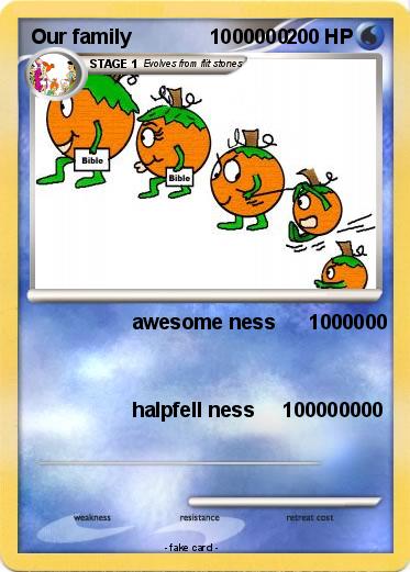 Pokemon Our family              1000000