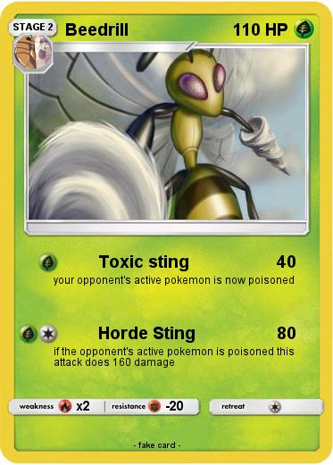 Pokemon Beedrill
