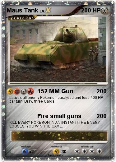 Pokemon Maus Tank
