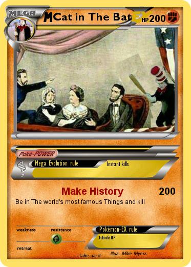 Pokemon Cat in The Bat