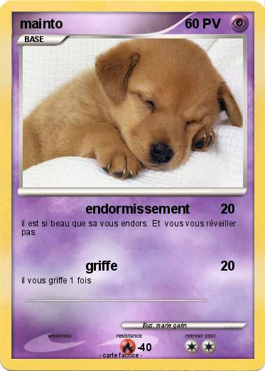 Pokemon mainto