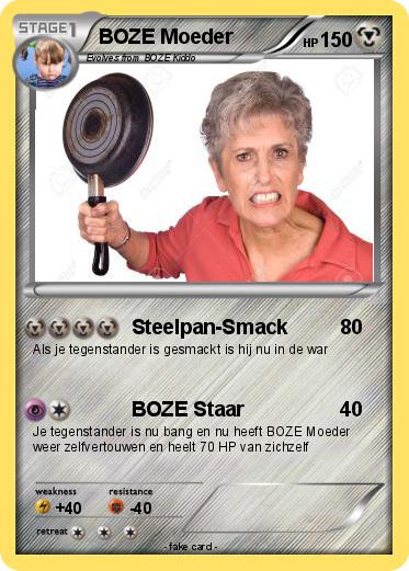 Pokemon BOZE Moeder