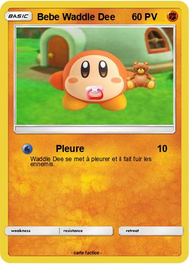 Pokemon Bebe Waddle Dee