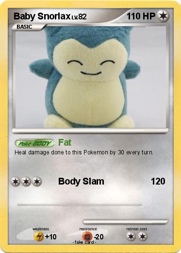 Pokemon Baby Snorlax
