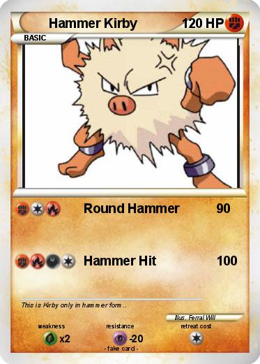 Pokemon Hammer Kirby