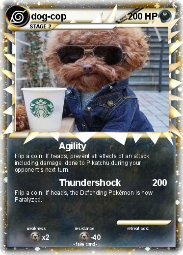 Pokemon dog-cop
