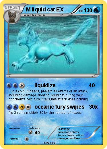 Pokemon M liquid cat EX