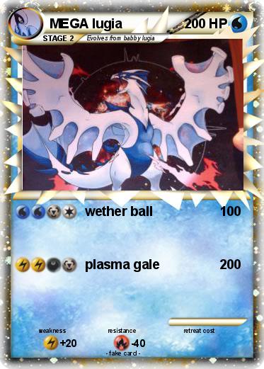 Pokemon MEGA lugia