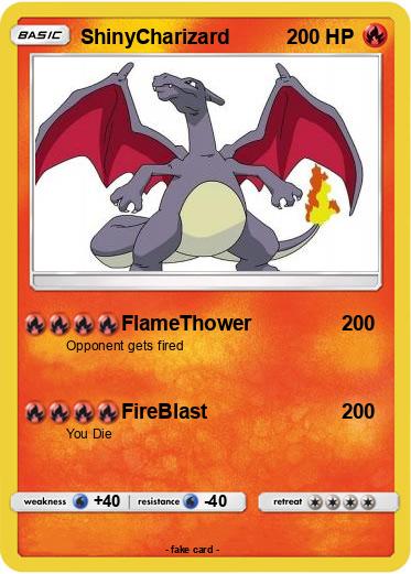 Pokemon ShinyCharizard