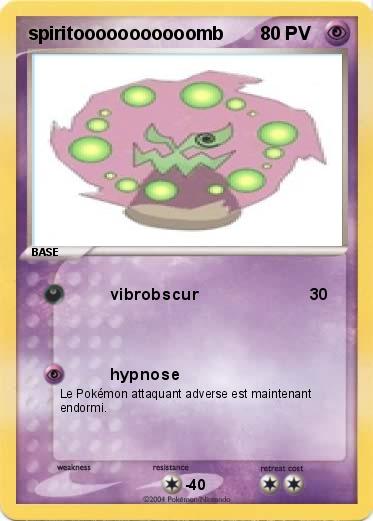 Pokemon spiritooooooooooomb