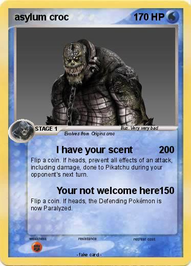 Pokemon asylum croc