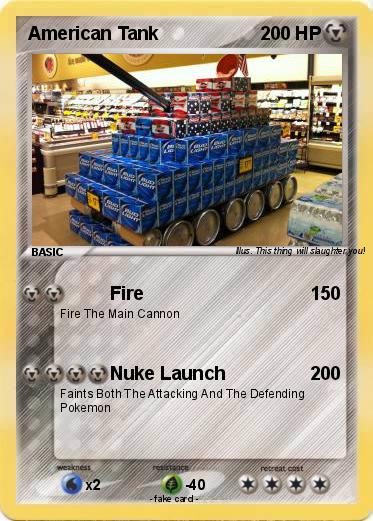 Pokemon American Tank