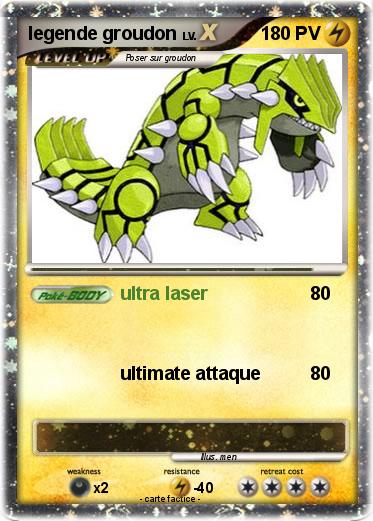 Pokemon legende groudon