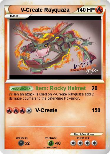 Pokemon V-Create Rayquaza