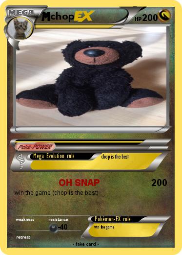 Pokemon chop