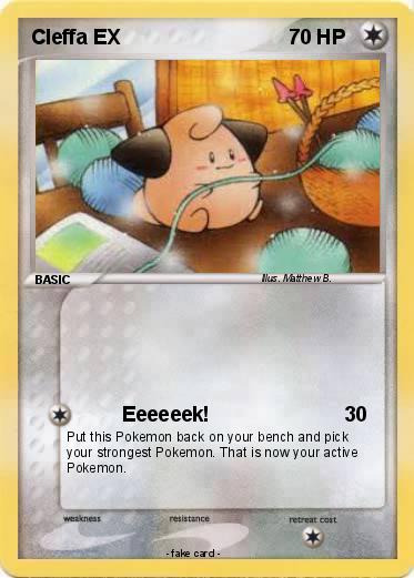 Pokemon Cleffa EX