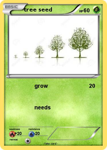 Pokemon tree seed