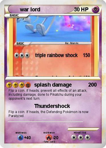 Pokemon war lord