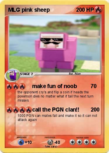 Pokemon MLG pink sheep