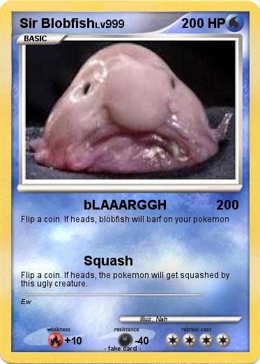 Pokemon Sir Blobfish