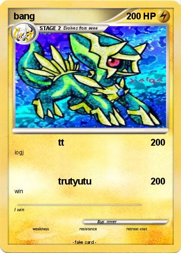 Pokemon bang