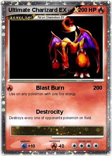 Pokemon Ultimate Charizard EX
