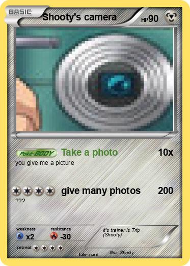Pokemon Shooty's camera