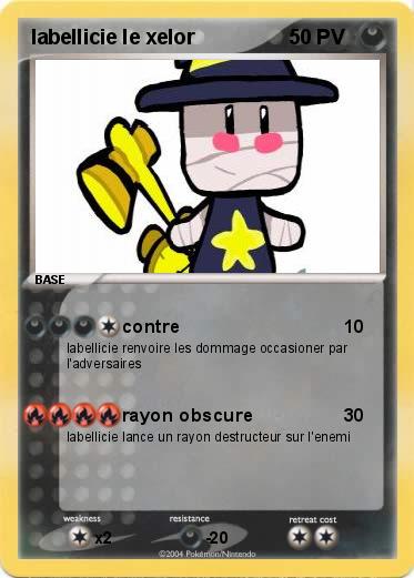 Pokemon labellicie le xelor