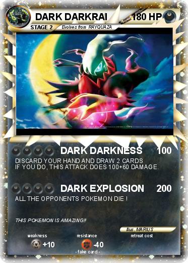 Pokemon DARK DARKRAI