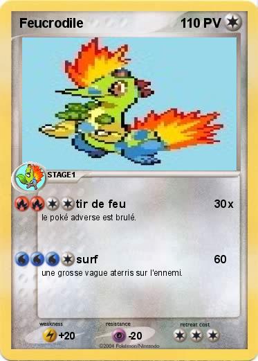 Pokemon Feucrodile              