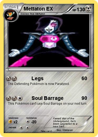 Pokemon Mettaton EX