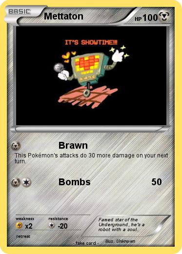 Pokemon Mettaton