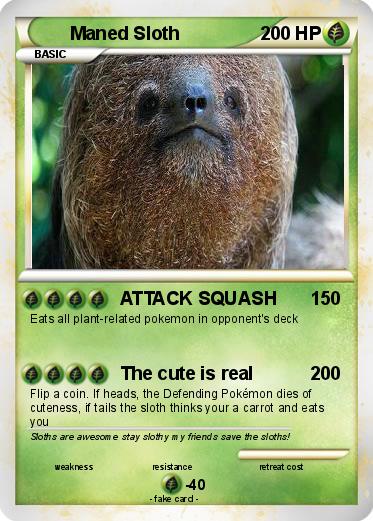 Pokemon Maned Sloth