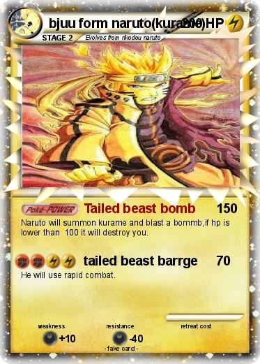 Pokemon bjuu form naruto(kurame)