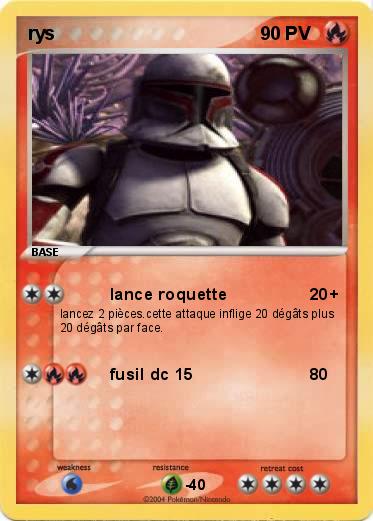 Pokemon rys