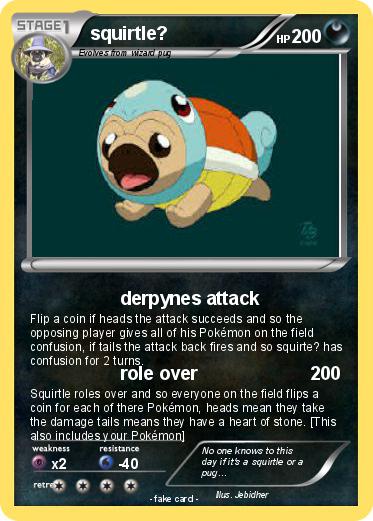 Pokemon squirtle?
