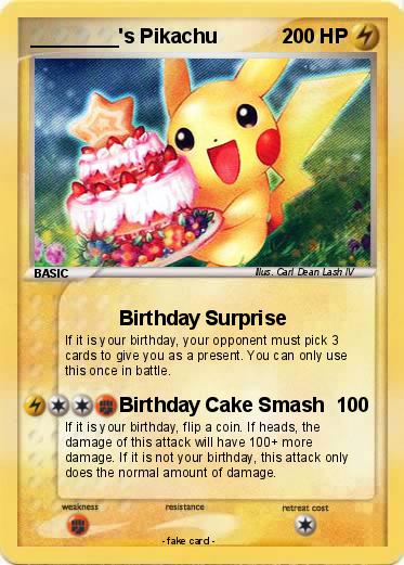 Pokemon ________'s Pikachu