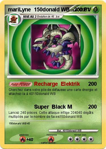 Pokemon mariLyne  150donald WB