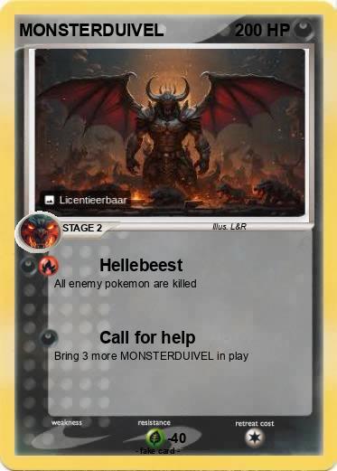 Pokemon MONSTERDUIVEL