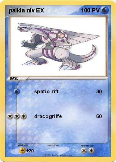 Pokemon palkia niv EX