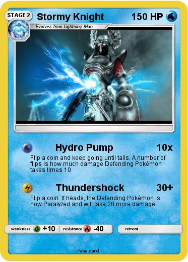 Pokemon Stormy Knight