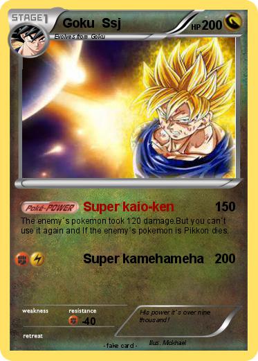 Pokemon Goku  Ssj