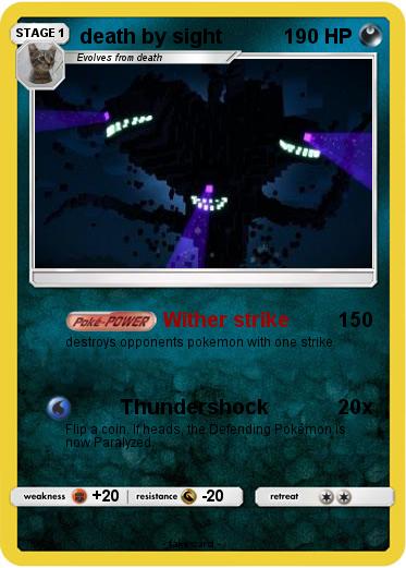 Pokemon death by sight