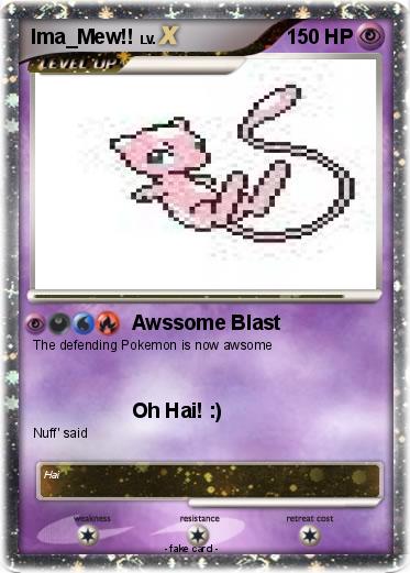 Pokemon Ima_Mew!!