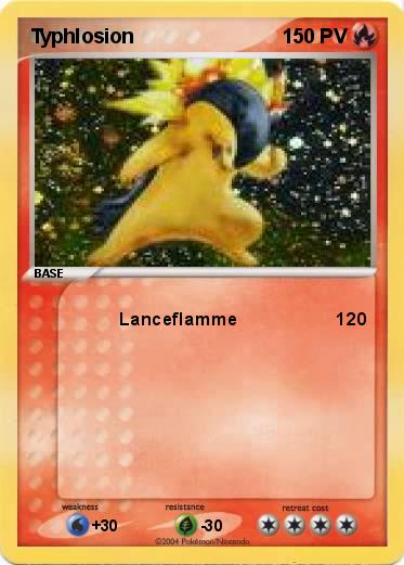 Pokemon Typhlosion
