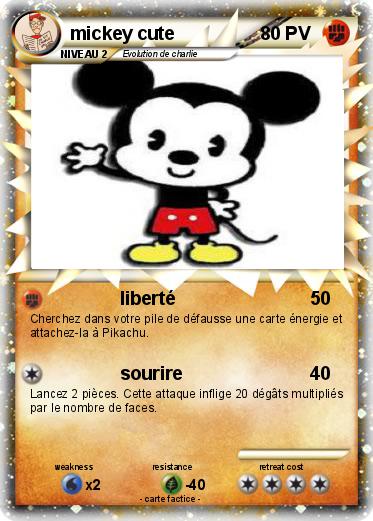 Pokemon mickey cute