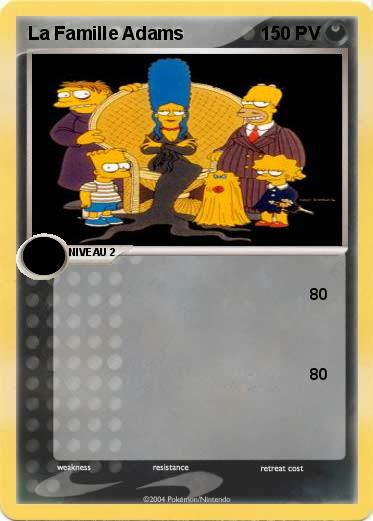 Pokemon La Famille Adams