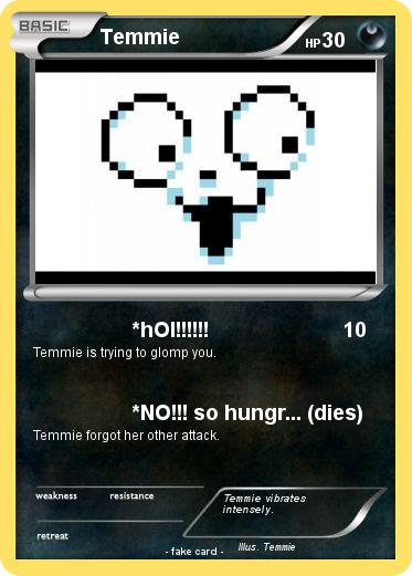 Pokemon Temmie
