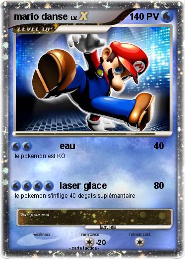 Pokemon mario danse