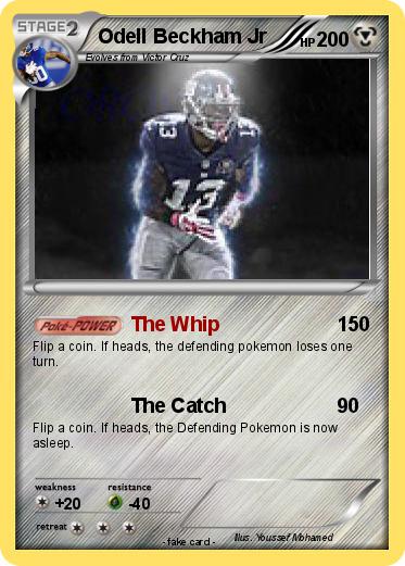 Pokemon Odell Beckham Jr